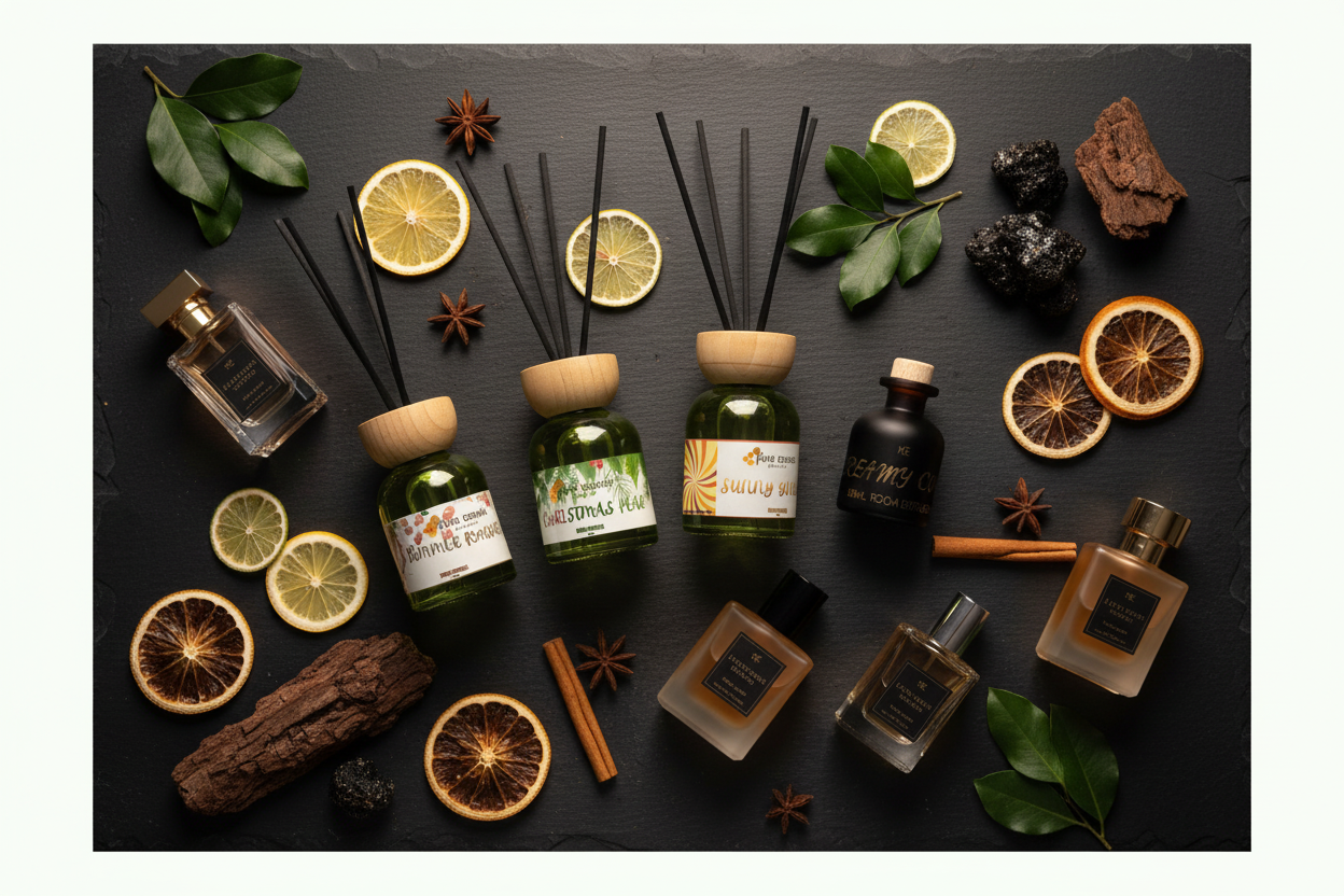 HOK Scent Collection - with your actual diffuser bottles