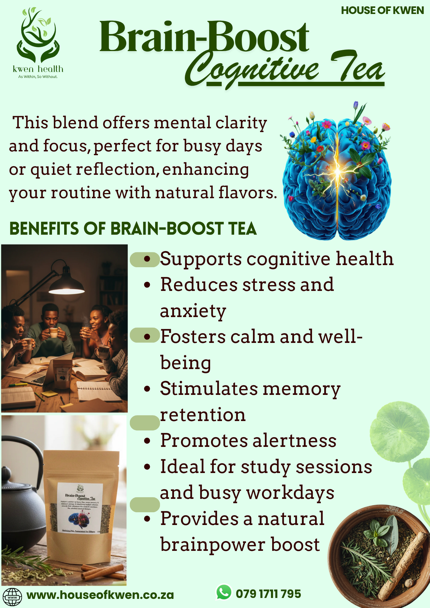 Brain-Boost Cognitive Tea