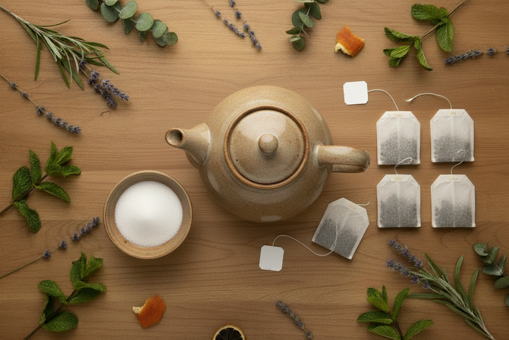 Brewing Ingredients - Sugar & Tea