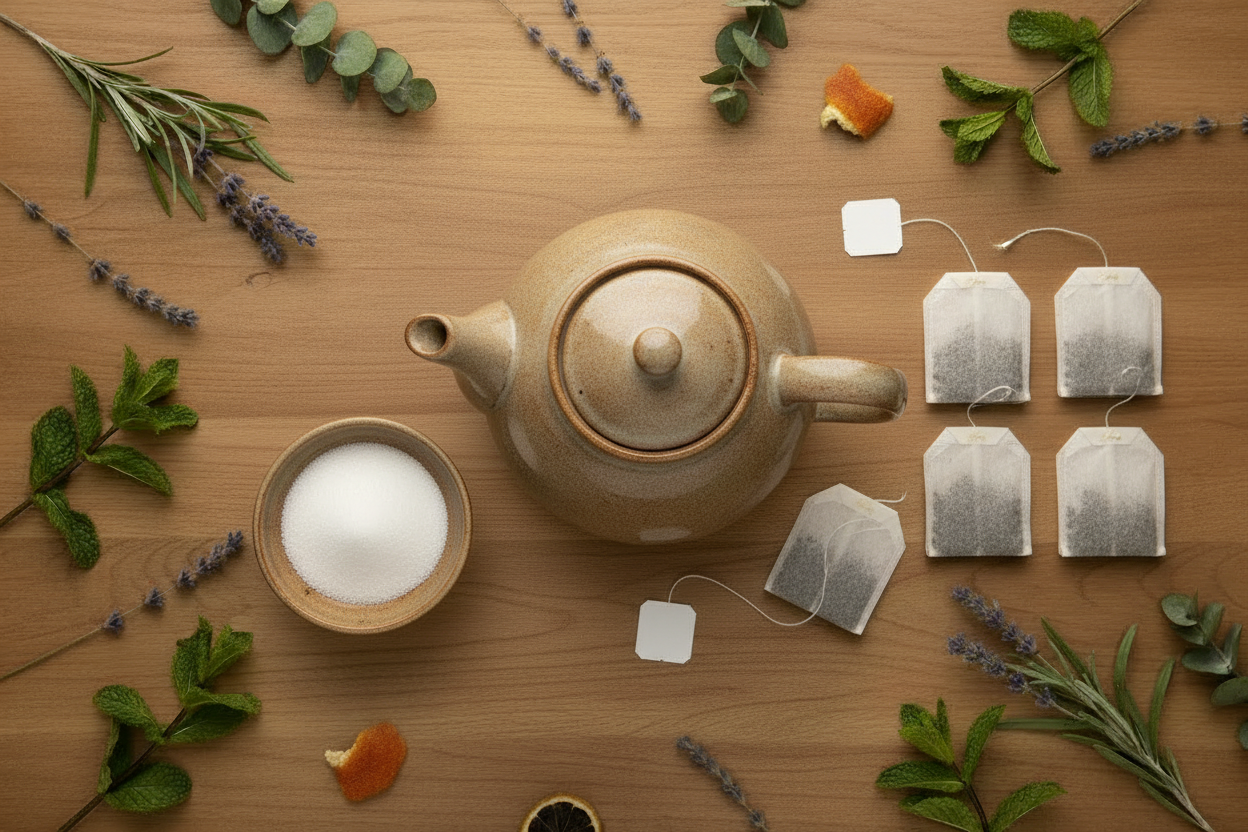 Brewing Ingredients - Sugar & Tea
