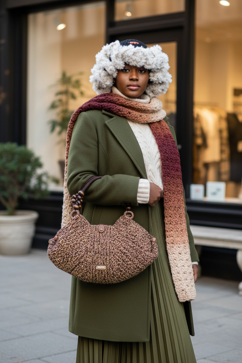 Eskimo Princess - Full Look with Original Fur Brim