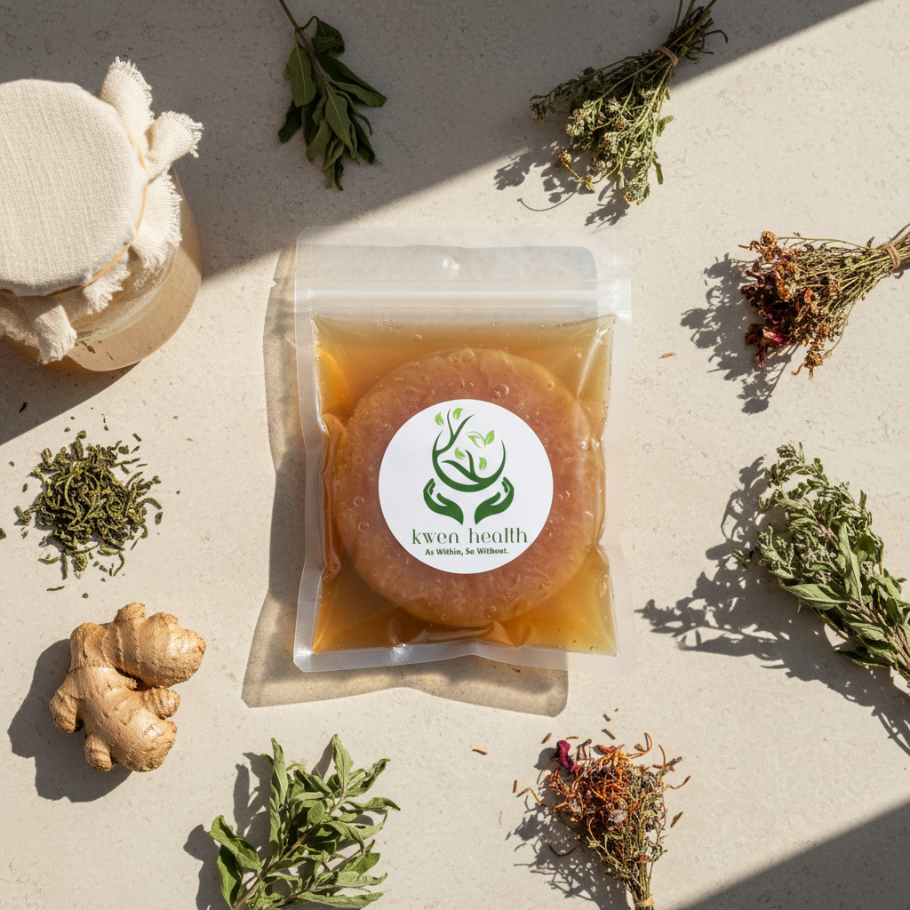 Kombucha Scoby - lifestyle flat lay
