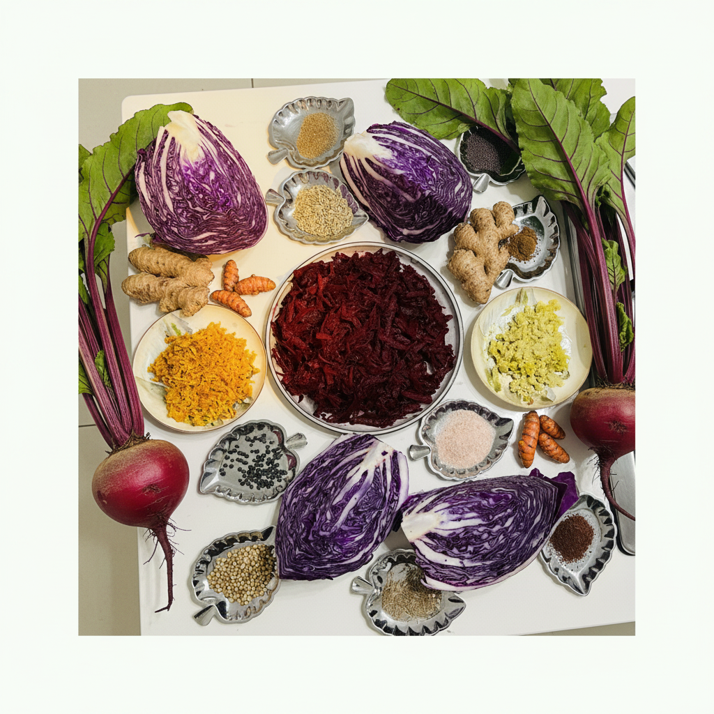 Inner-Glow Kraut - Full Ingredients