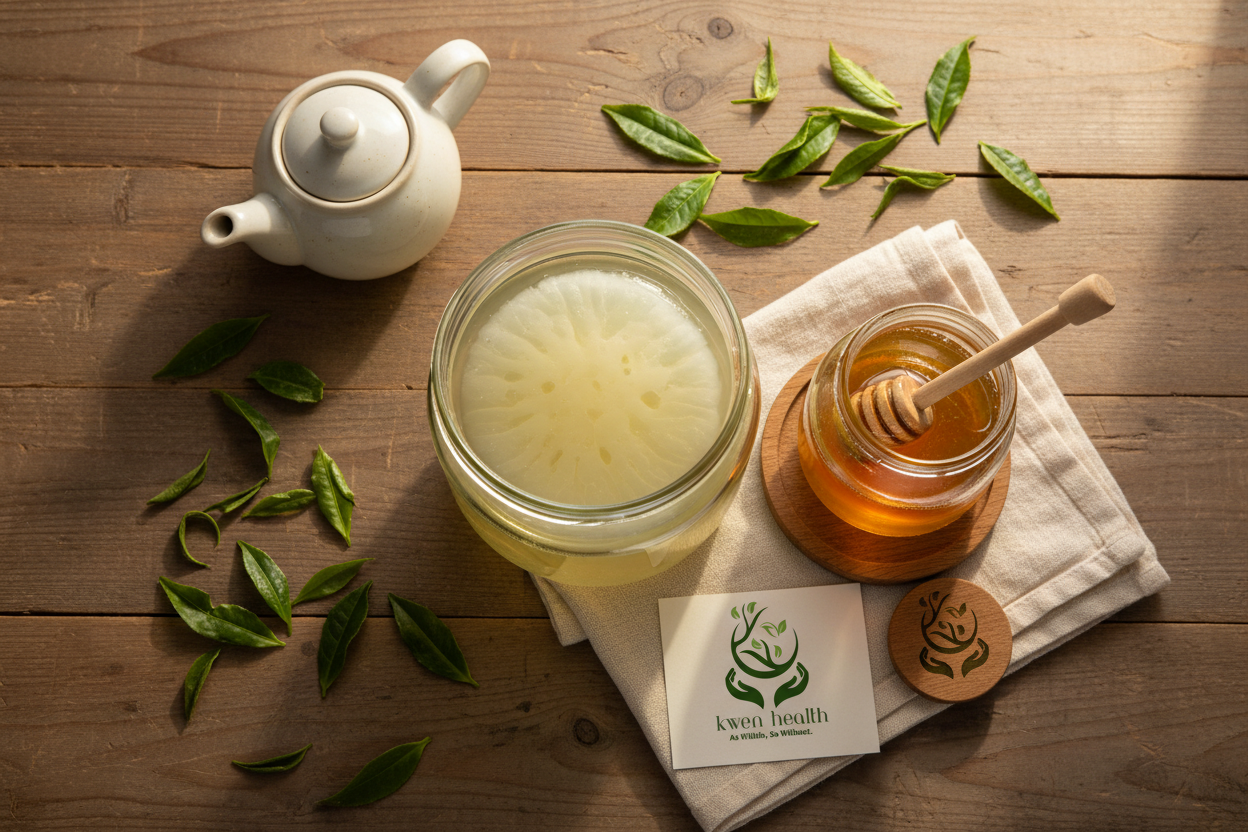 Jun SCOBY - Flat Lay Brewing Ingredients